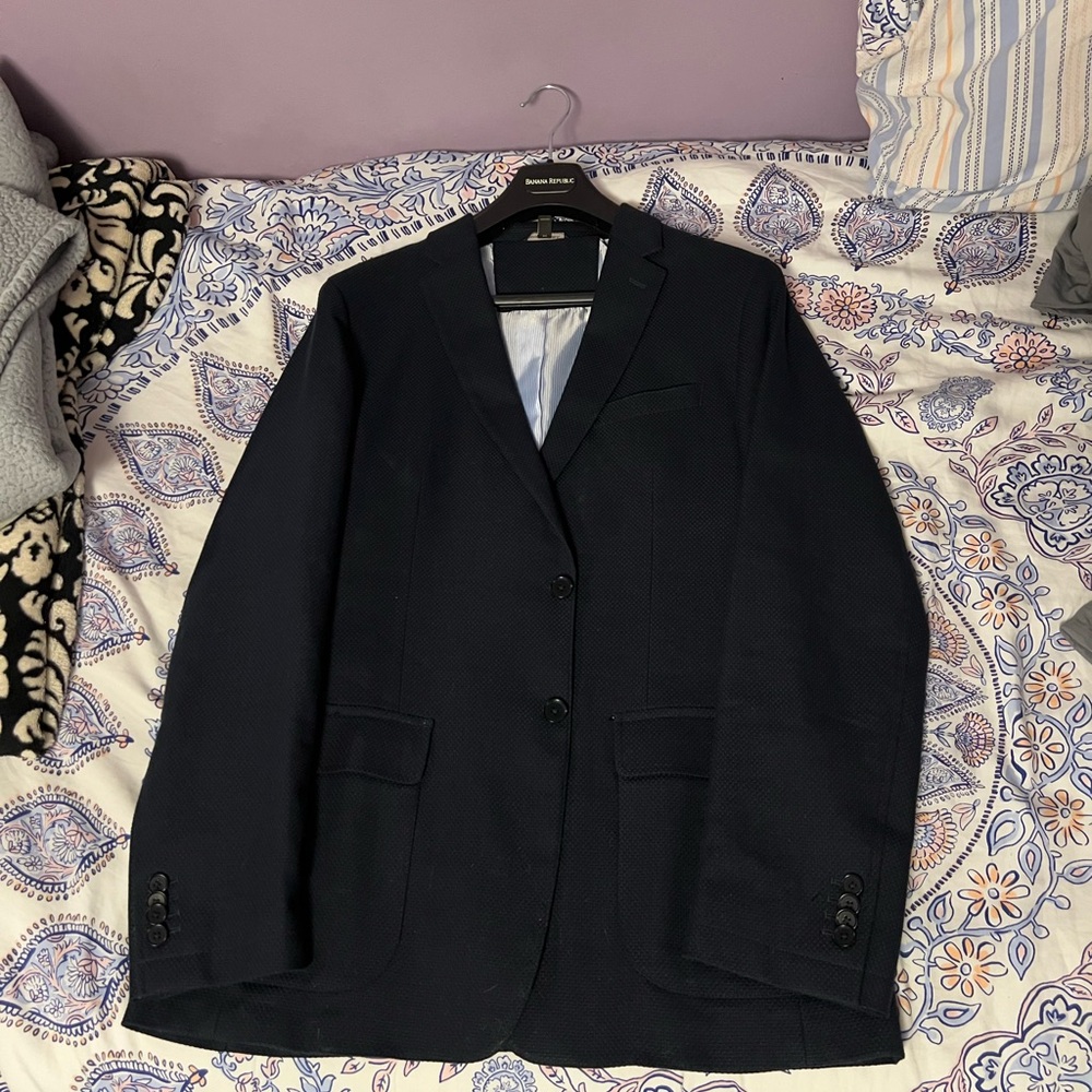 Banana Republic Blazer Size 44L Navy